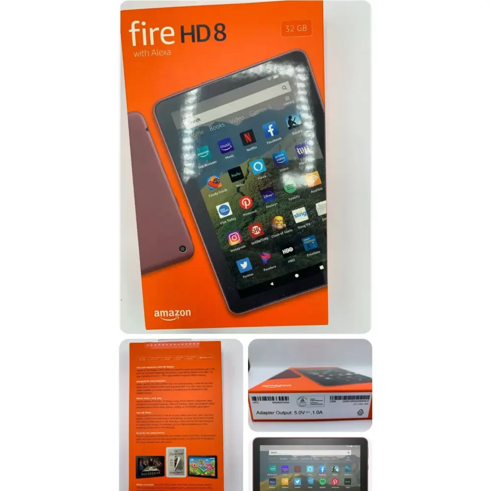 Amazon Fire HD 8 Tablet Alexa 8” 32 GB (10th Gen) - WiFi